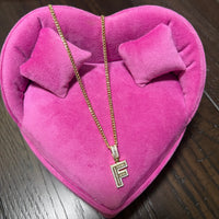 Cuban Initial Necklace