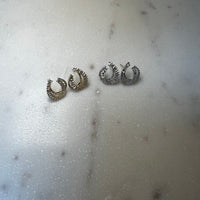 Will Baguette Stud Earrings