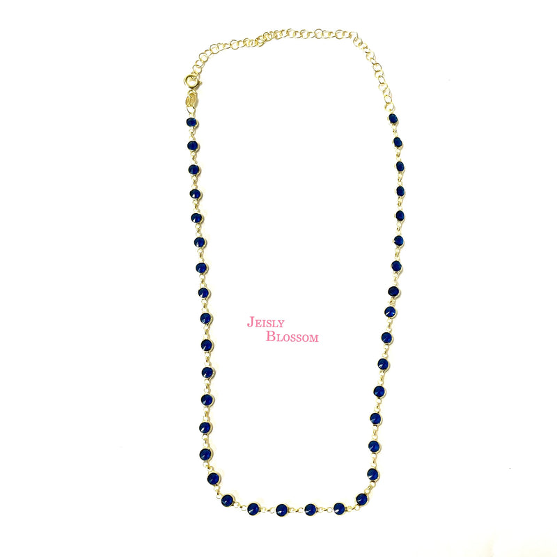 Diamond Colorful Necklace