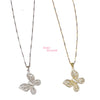 Baguette Butterfly Necklace