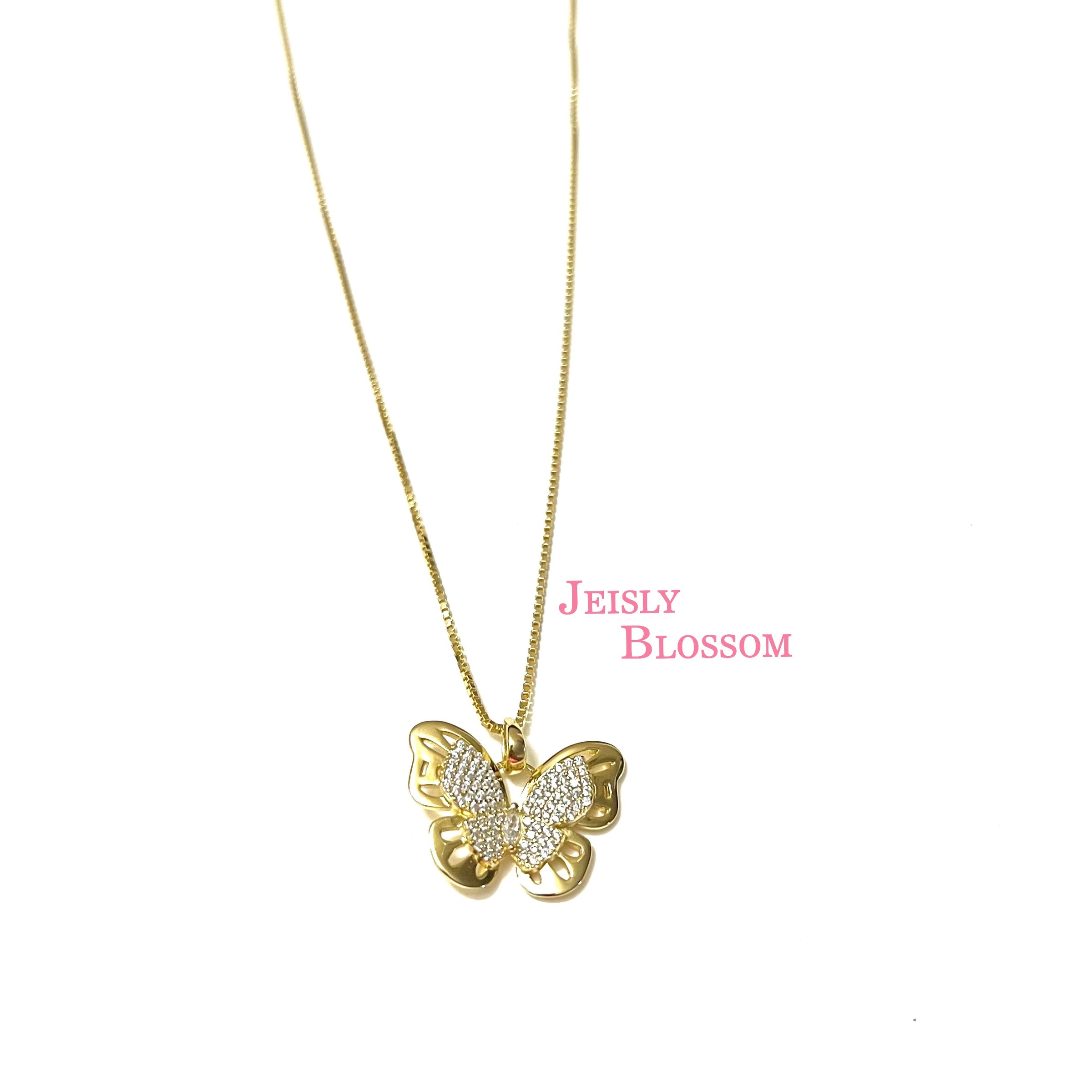 Greece Butterfly Necklace