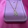 Baby Bubble Initial Necklace