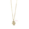 Diana Hamsa Hand Necklace