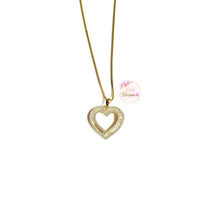 Baguette Heart Necklace