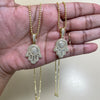 Melisa Hamsa Necklace