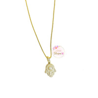 Melisa Hamsa Necklace