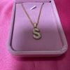 Baby Bubble Initial Necklace