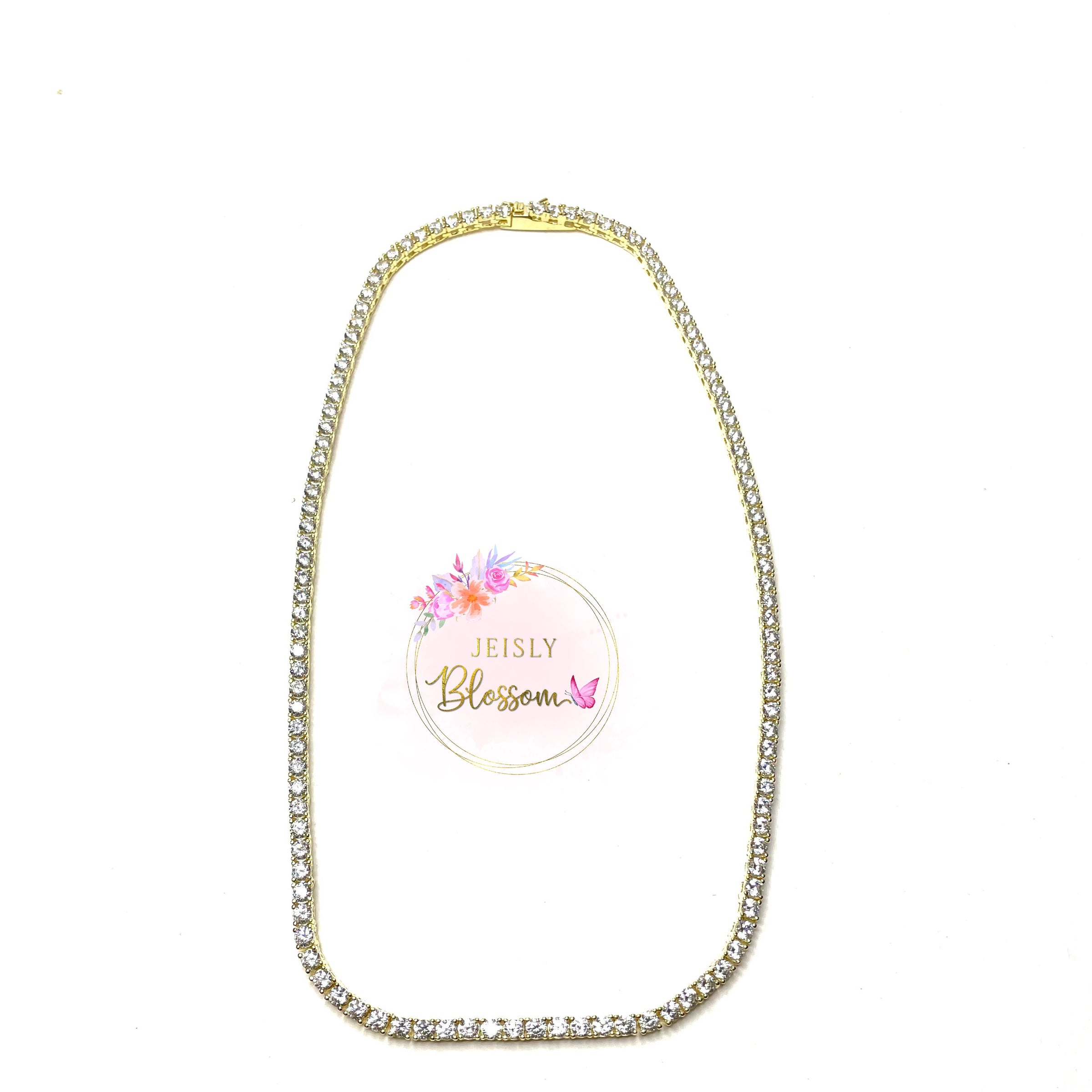 Talia Tennis Necklace