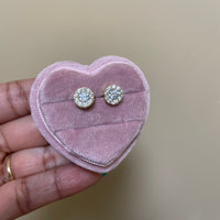 Classic Round Stud Earrings