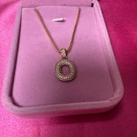 Baby Bubble Initial Necklace