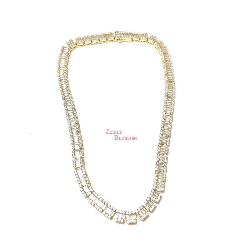 Jamie Baguette Necklace