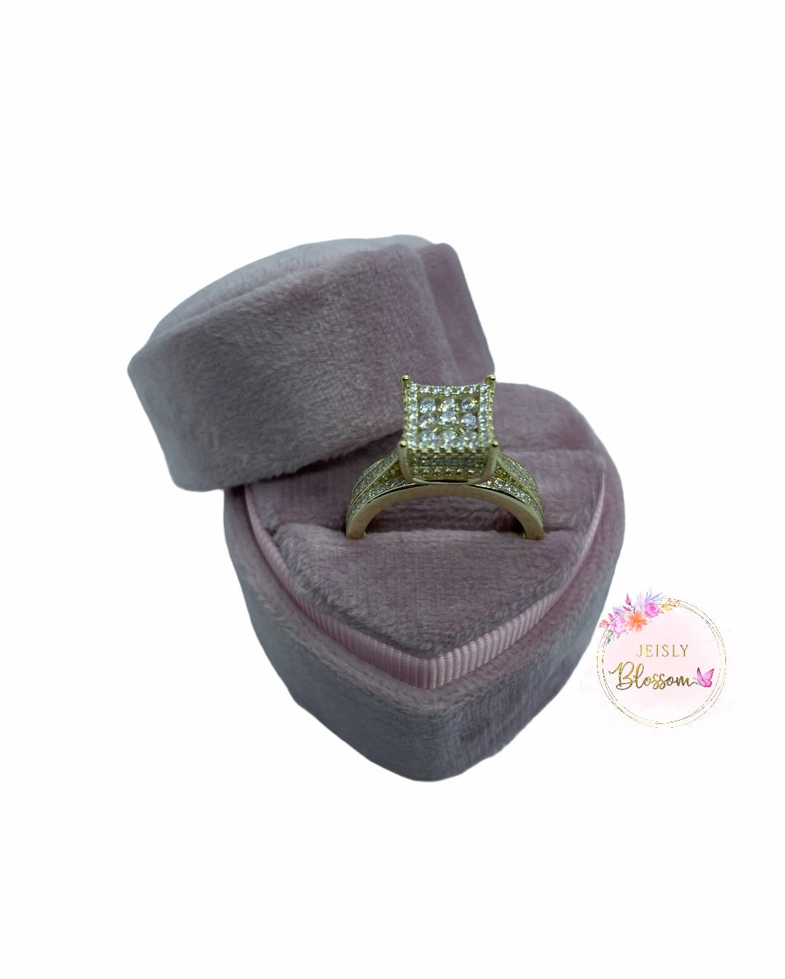 Square Stone Ring