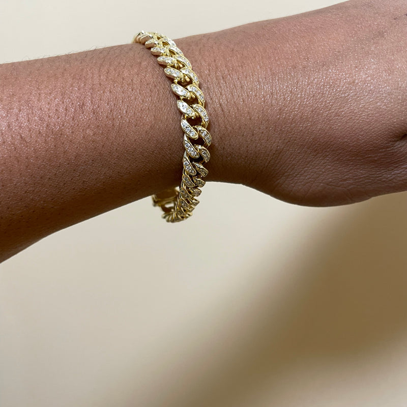 Minimalist Classic Iced Cuban Bracelet