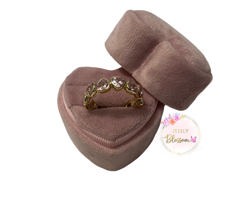 Cenicienta Bazel Heart Ring